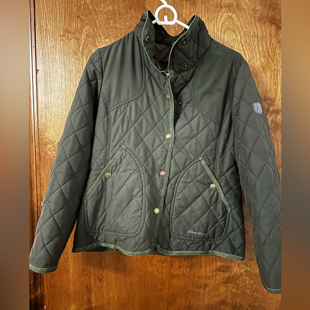 Eddie Bauer quilted barn coat